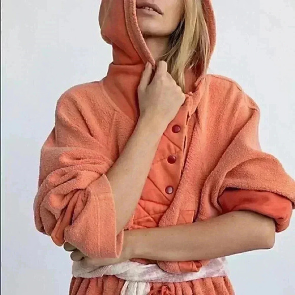 Free People Sadie Surplus Knit Jacket Hoodie - Picture 4 of 4